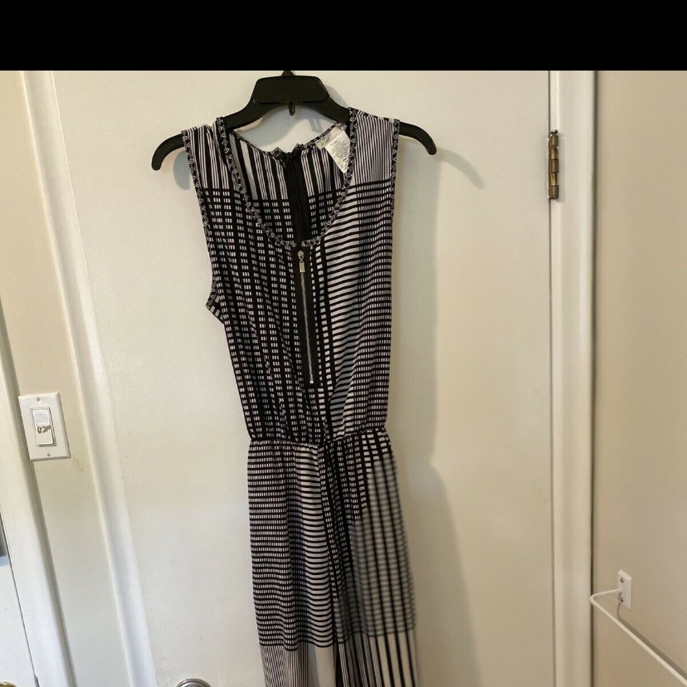 Zoé Black and White Jumpsuit